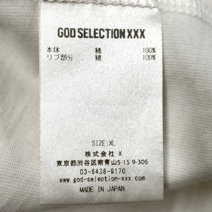 【現状渡し品】【メンズ】 GOD SELECTION XXX ゴッドセレクション ×NUMBER(N)INE ナンバーナインTHE ROLLING STONE ザ ローリングストーン T-SHIRT Ｔシャツ 142-250926-ya-08-izu サイズ：XL カラー：白 万代Net店