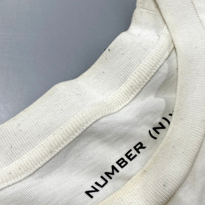 【現状渡し品】【メンズ】 GOD SELECTION XXX ゴッドセレクション ×NUMBER(N)INE ナンバーナインTHE ROLLING STONE ザ ローリングストーン T-SHIRT Ｔシャツ 142-250926-ya-08-izu サイズ：XL カラー：白 万代Net店