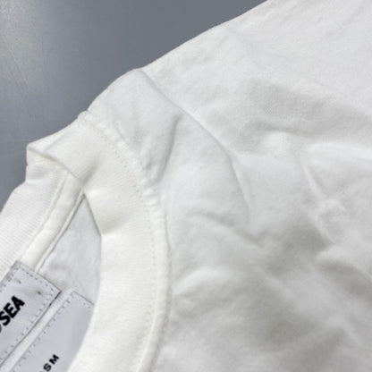 【中古美品】【メンズ】 WIND AND SEA ウィンダンシー×FACETASM ファセッタズム WDS-FACE-03 SS LOGO TEE ショートスリーブ ロゴ Ｔシャツ トップス 半袖 142-250926-ya-07-izu サイズ：XL カラー：WHITE 万代Net店