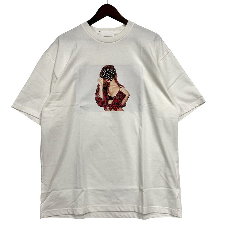 【中古美品】【メンズ】 GOD SELECTION XXX ゴッドセレクション GX-S22-ST-09 MIRANDA KERR ミランダカー T-SHIRT Ｔシャツ トップス 半袖 142-250926-ya-06-izu サイズ：XL カラー：白 万代Net店