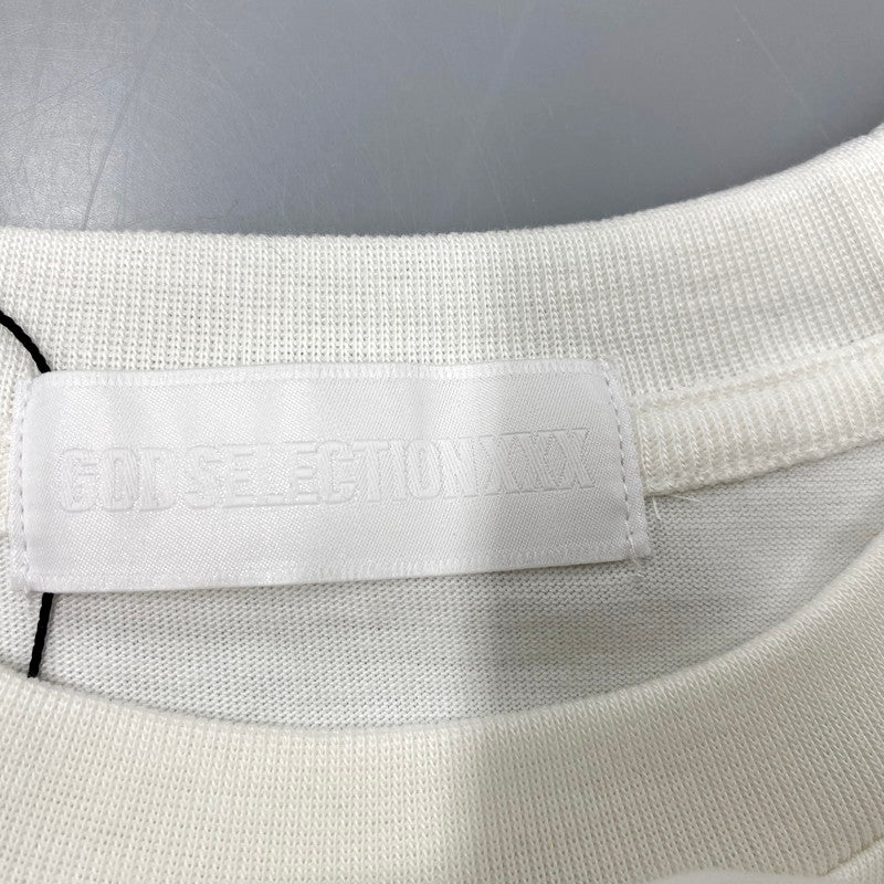 【中古美品】【メンズ】 GOD SELECTION XXX ゴッドセレクション GX-S22-ST-09 MIRANDA KERR ミランダカー T-SHIRT Ｔシャツ トップス 半袖 142-250926-ya-06-izu サイズ：XL カラー：白 万代Net店