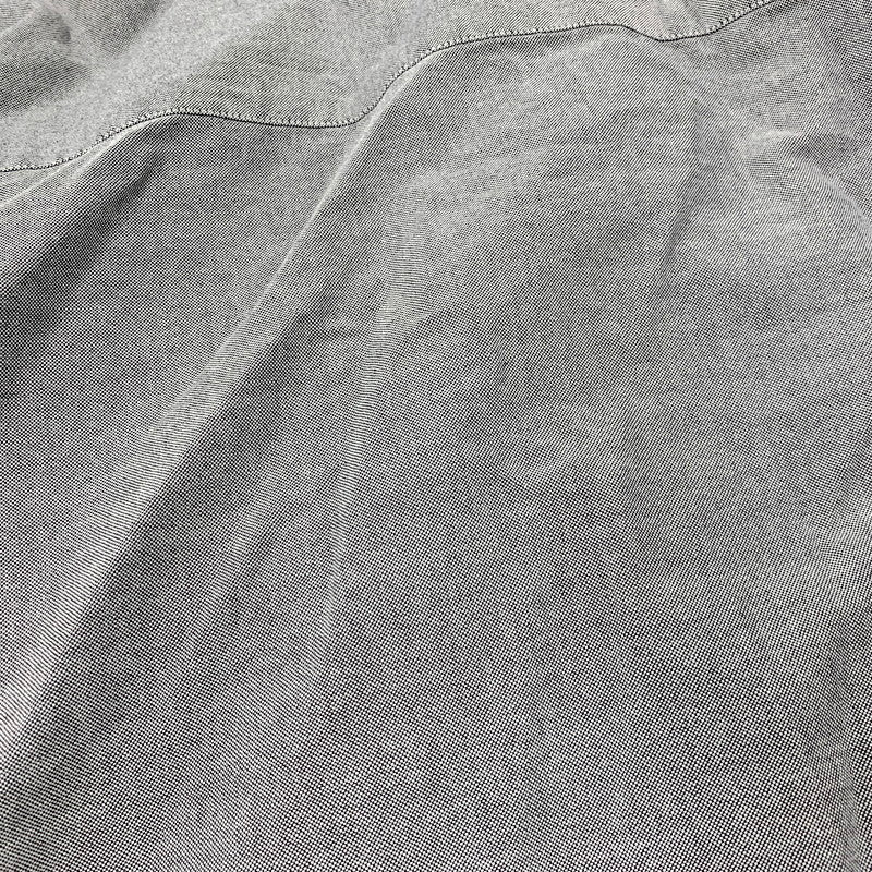 【中古品】【メンズ】 WTAPS ダブルタップス 231GWDT-SHM01 23SS BD LS ボタンダウン ロングスリーブ CTPL.OXFORD.COOLMAX オックスフォード クールマックス トップス 長袖 142-250925-cs-09-izu サイズ：02 カラー：グレー 万代Net店