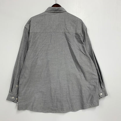 【中古品】【メンズ】 WTAPS ダブルタップス 231GWDT-SHM01 23SS BD LS ボタンダウン ロングスリーブ CTPL.OXFORD.COOLMAX オックスフォード クールマックス トップス 長袖 142-250925-cs-09-izu サイズ：02 カラー：グレー 万代Net店