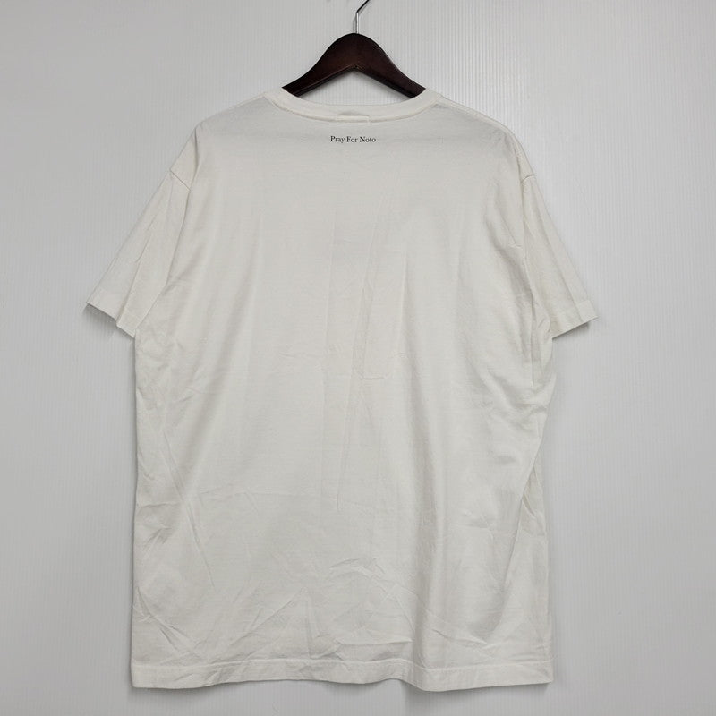 【中古品】【メンズ】 KITH キス CHARITY FOR NOTO TEE Tシャツ 半袖 トップス 142-260105-as-23-izu サイズ：XL カラー：ホワイト 万代Net店