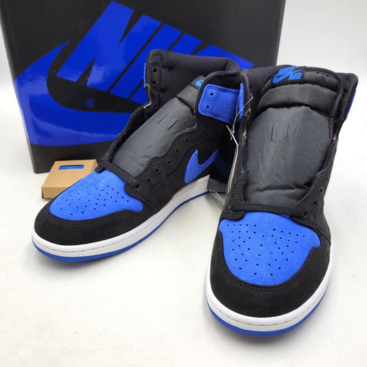 【中古美品】【メンズ】 NIKE ナイキ AIR JORDAN 1 RETRO HIGH OG DZ5485-042 エア ジョーダン 1 レトロ ハイ OG ロイヤル リイマジンド スニーカー 靴 160-250924-hi-02-izu サイズ：30cm US 12 カラー：BLACK/ROYAL BLUE 万代Net店