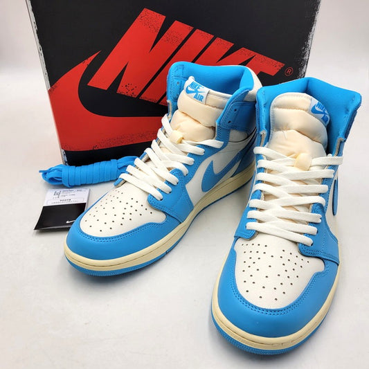 【中古美品】【メンズ】 NIKE ナイキ AIR JORDAN 1 RETRO HIGH OG DZ5485-402 エア ジョーダン 1 レトロ ハイ OG UNC リイマジンド スニーカー 靴 160-250924-hi-03-izu サイズ：30cm US 12 カラー：DARK POWDER BLUE 万代Net店