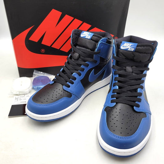 【中古美品】【メンズ】 NIKE ナイキ AIR JORDAN 1 RETRO HIGH OG 555088-404 エア ジョーダン 1 レトロ ハイ OG ダークマリーナブルー スニーカー 靴 160-250924-hi-04-izu サイズ：30cm US 12 カラー：DARK MARINA BLUE 万代Net店