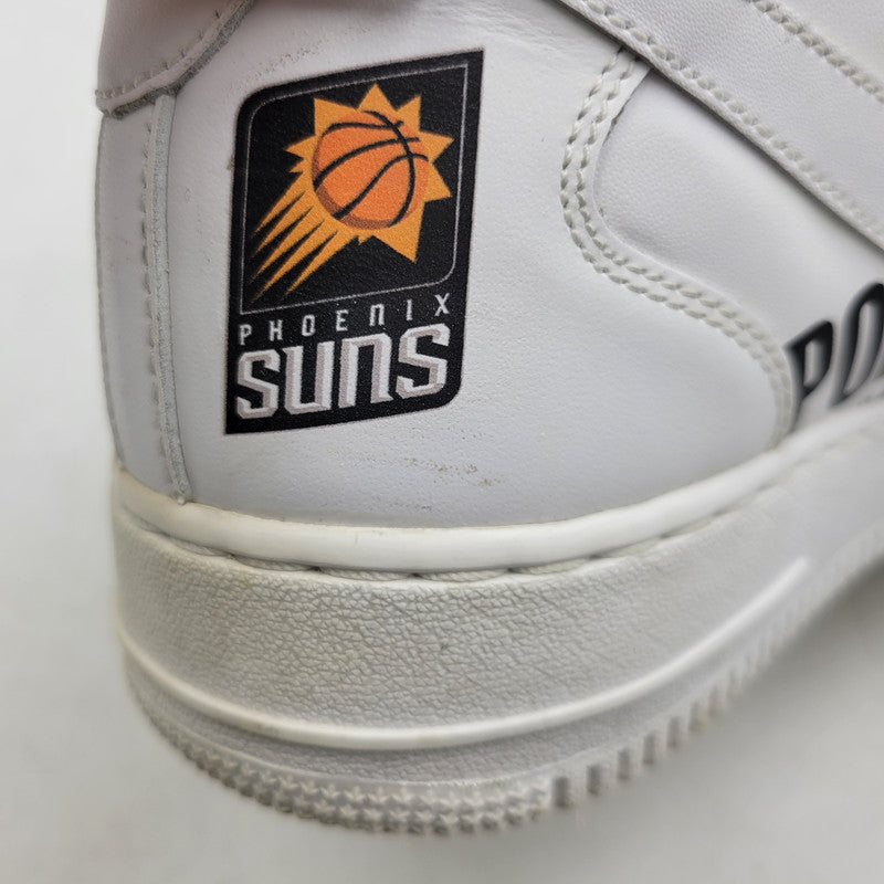 【中古品】【メンズ】 NIKE ナイキ × SUPREME シュプリーム × NBA エヌビーエー AQ8017-100 AIR FORCE エアフォース 1 MID ミッド ’07 スニーカー シューズ 靴 160-250927-ya-18-izu サイズ：27.5cm カラー：WHITE 万代Net店