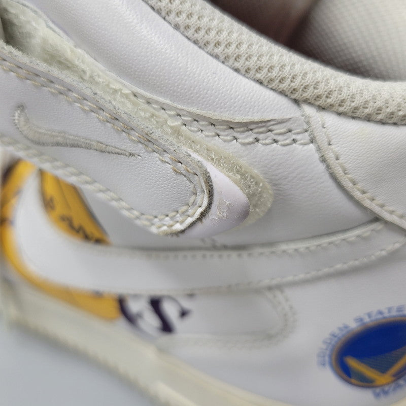 【中古品】【メンズ】 NIKE ナイキ × SUPREME シュプリーム × NBA エヌビーエー AQ8017-100 AIR FORCE エアフォース 1 MID ミッド ’07 スニーカー シューズ 靴 160-250927-ya-18-izu サイズ：27.5cm カラー：WHITE 万代Net店