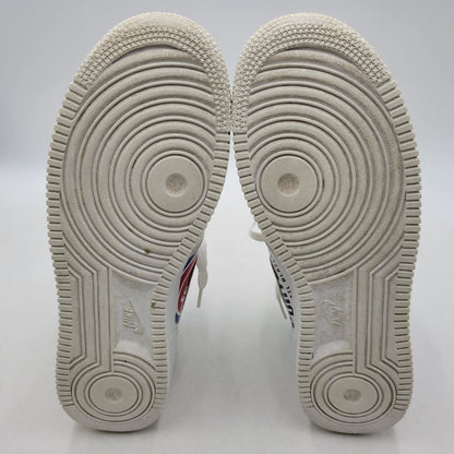 【中古品】【メンズ】 NIKE ナイキ × SUPREME シュプリーム × NBA エヌビーエー AQ8017-100 AIR FORCE エアフォース 1 MID ミッド ’07 スニーカー シューズ 靴 160-250927-ya-18-izu サイズ：27.5cm カラー：WHITE 万代Net店