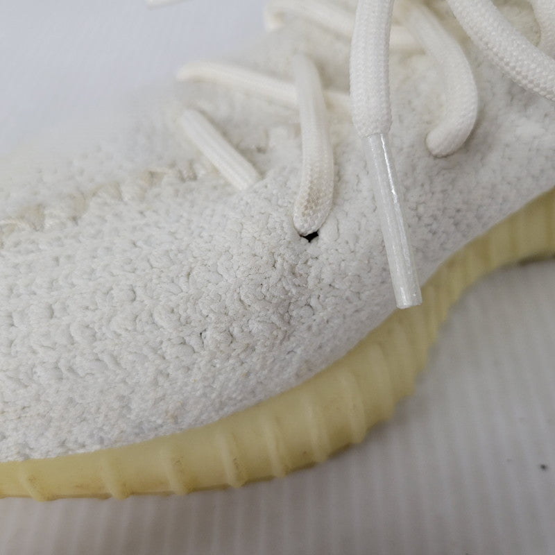 【中古品】【レディース】 CP9366 YEEZY BOOST 350 V2 イージーブースト スニーカー シューズ 靴 166-260102-cs-09-izu サイズ：23cm カラー：CREAM WHITE 万代Net店