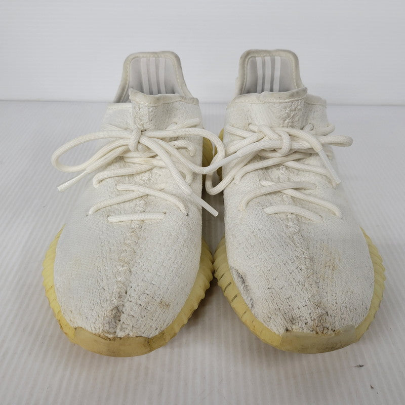 【中古品】【レディース】 CP9366 YEEZY BOOST 350 V2 イージーブースト スニーカー シューズ 靴 166-260102-cs-09-izu サイズ：23cm カラー：CREAM WHITE 万代Net店