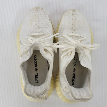 【中古品】【レディース】 CP9366 YEEZY BOOST 350 V2 イージーブースト スニーカー シューズ 靴 166-260102-cs-09-izu サイズ：23cm カラー：CREAM WHITE 万代Net店