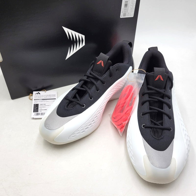 【中古美品】【メンズ】 adidas アディダス JQ6140 AE 1 LOW ロウ BEST OF ベスト オブ ADI 2.0 スニーカー シューズ 靴 161-250930-ya-07-izu サイズ：28.5cm カラー：ホワイト×ブラック 万代Net店