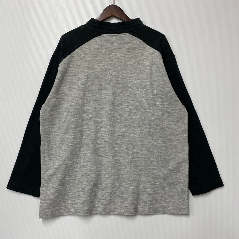 【中古品】【メンズ】 MOC NECK SWEAT SHIRT モックネック スウェットシャツ USA製 146-251031-as-22-izu サイズ：M カラー：グレー 万代Net店