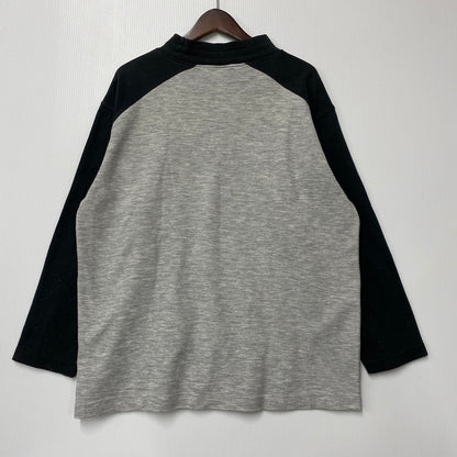 【中古品】【メンズ】 MOC NECK SWEAT SHIRT モックネック スウェットシャツ USA製 146-251031-as-22-izu サイズ：M カラー：グレー 万代Net店