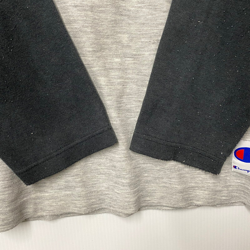 【中古品】【メンズ】 MOC NECK SWEAT SHIRT モックネック スウェットシャツ USA製 146-251031-as-22-izu サイズ：M カラー：グレー 万代Net店