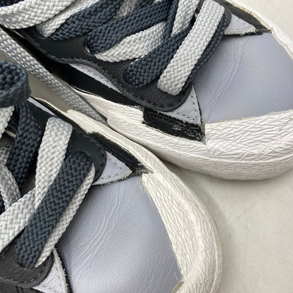 【中古品】【レディース】 × SACAI サカイ BLAZER MID BV0072-002 ブレザー ミッド スニーカー シューズ 靴 166-251231-as-05-izu サイズ：24cm カラー：BLACK/WOLF GREY-WHITE 万代Net店