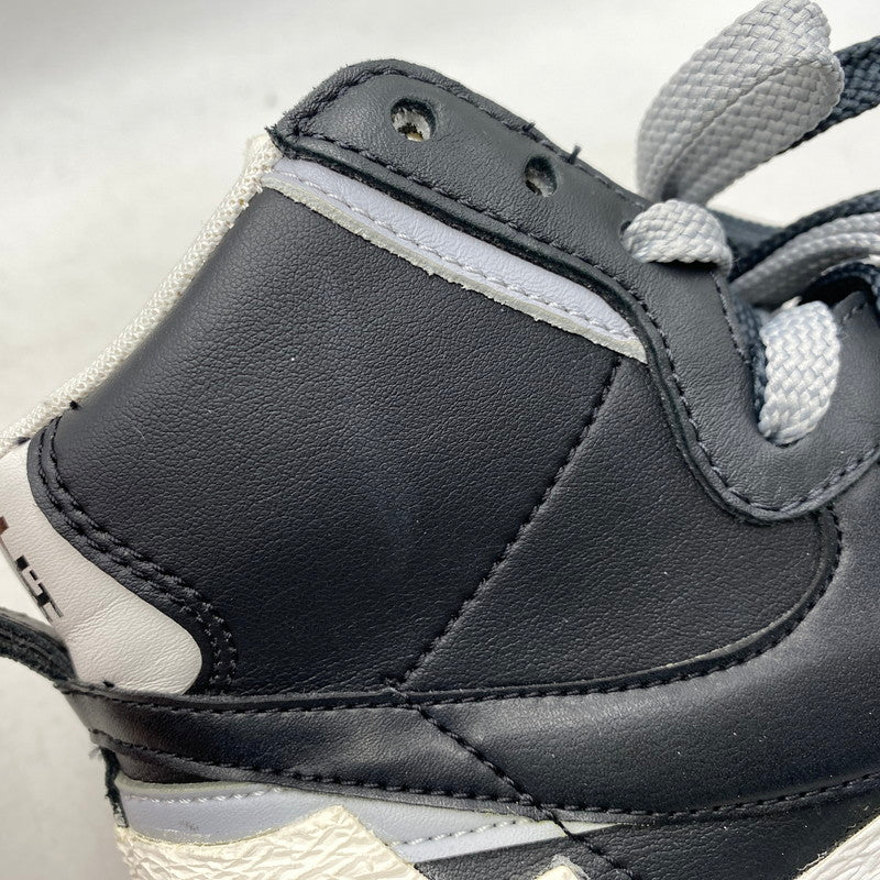 【中古品】【レディース】 × SACAI サカイ BLAZER MID BV0072-002 ブレザー ミッド スニーカー シューズ 靴 166-251231-as-05-izu サイズ：24cm カラー：BLACK/WOLF GREY-WHITE 万代Net店