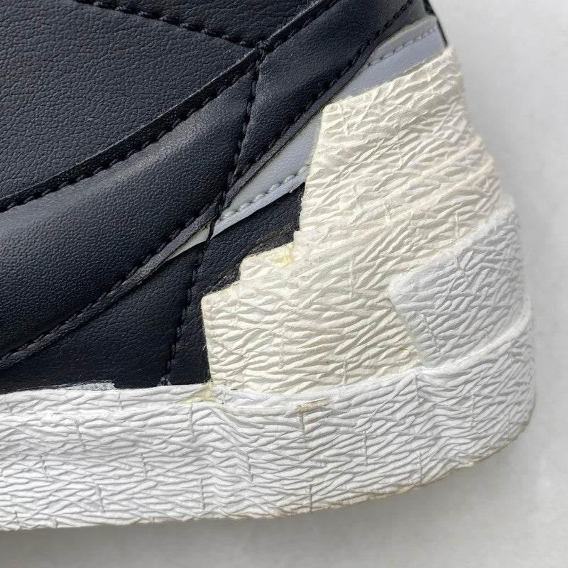 【中古品】【レディース】 × SACAI サカイ BLAZER MID BV0072-002 ブレザー ミッド スニーカー シューズ 靴 166-251231-as-05-izu サイズ：24cm カラー：BLACK/WOLF GREY-WHITE 万代Net店