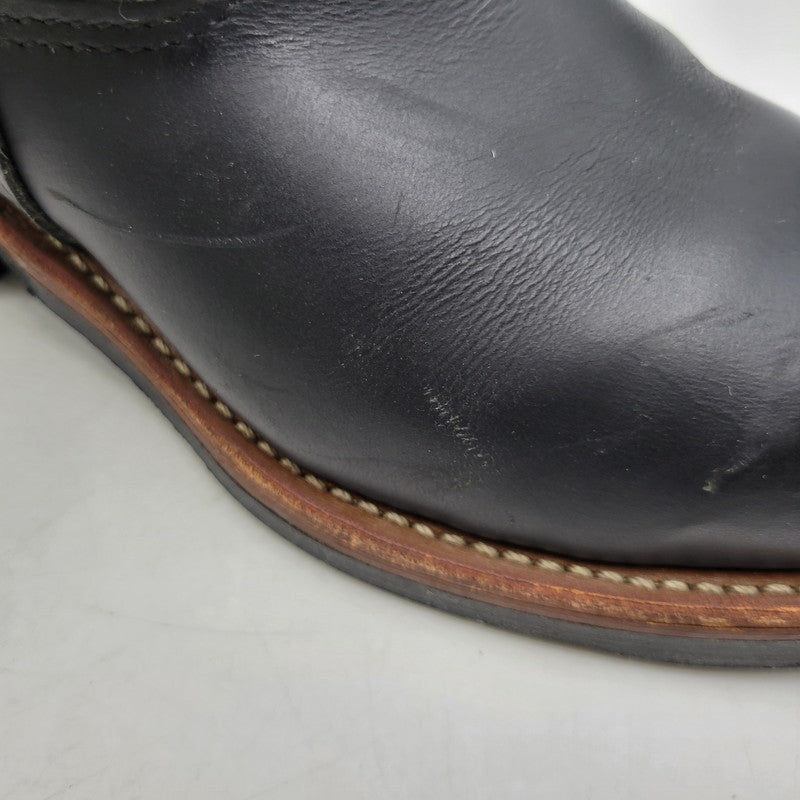 【中古品】【メンズ】 RED WING レッドウィング 2268 USA製 10年製 ENGINEER BOOTS エンジニア ブーツ シューズ 靴 164-250930-ya-09-izu サイズ：26cm カラー：BLACK 万代Net店