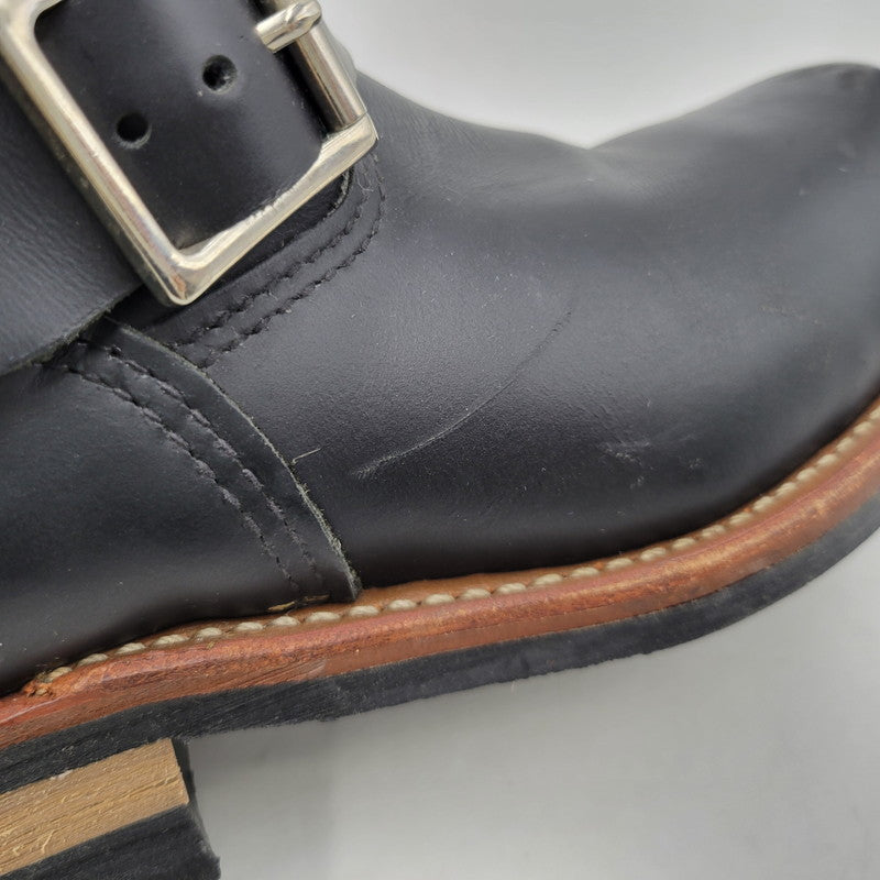 【中古品】【メンズ】 RED WING レッドウィング 2268 USA製 10年製 ENGINEER BOOTS エンジニア ブーツ シューズ 靴 164-250930-ya-09-izu サイズ：26cm カラー：BLACK 万代Net店