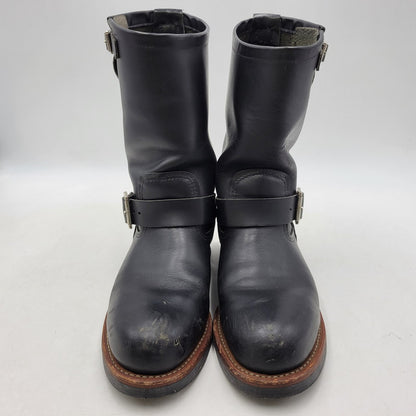 【中古品】【メンズ】 RED WING レッドウィング 2268 USA製 10年製 ENGINEER BOOTS エンジニア ブーツ シューズ 靴 164-250930-ya-09-izu サイズ：26cm カラー：BLACK 万代Net店