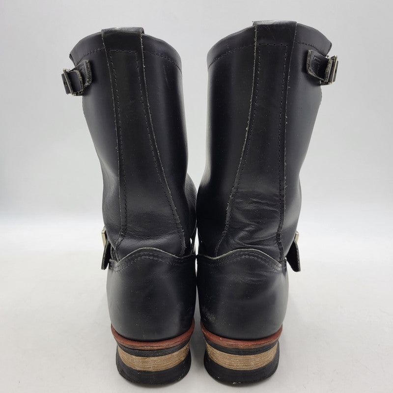 【中古品】【メンズ】 RED WING レッドウィング 2268 USA製 10年製 ENGINEER BOOTS エンジニア ブーツ シューズ 靴 164-250930-ya-09-izu サイズ：26cm カラー：BLACK 万代Net店