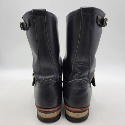 【中古品】【メンズ】 RED WING レッドウィング 2268 USA製 10年製 ENGINEER BOOTS エンジニア ブーツ シューズ 靴 164-250930-ya-09-izu サイズ：26cm カラー：BLACK 万代Net店