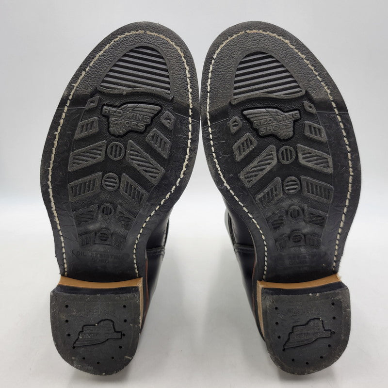 【中古品】【メンズ】 RED WING レッドウィング 2268 USA製 10年製 ENGINEER BOOTS エンジニア ブーツ シューズ 靴 164-250930-ya-09-izu サイズ：26cm カラー：BLACK 万代Net店