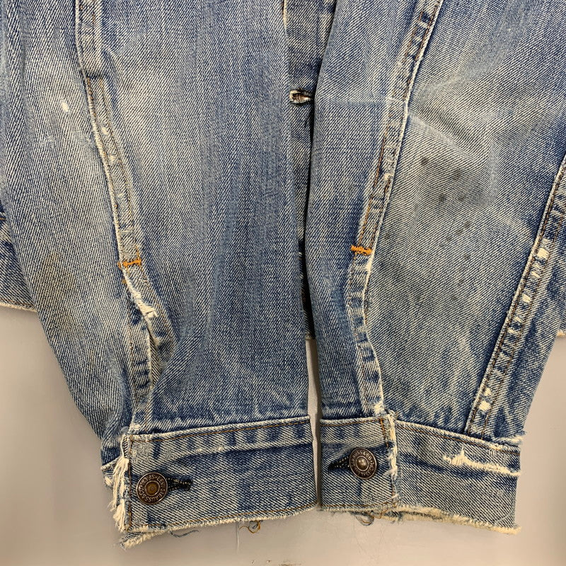 【現状渡し品】【メンズ】 Levi's リーバイス 刻印529 ケアタグ 4TH DENIM JACKET デニムジャケット 長袖 146-250928-rk-11-izu カラー：ブルー 万代Net店