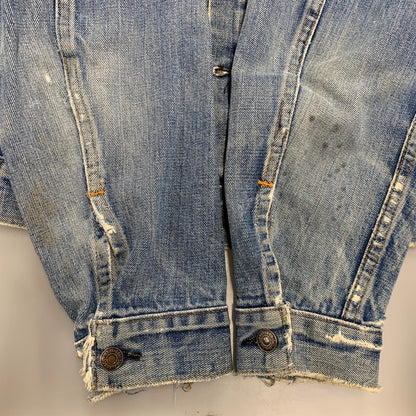 【現状渡し品】【メンズ】 Levi's リーバイス 刻印529 ケアタグ 4TH DENIM JACKET デニムジャケット 長袖 146-250928-rk-11-izu カラー：ブルー 万代Net店