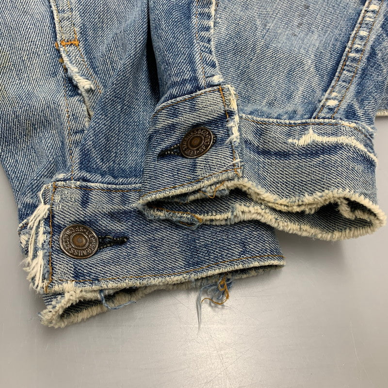 【現状渡し品】【メンズ】 Levi's リーバイス 刻印529 ケアタグ 4TH DENIM JACKET デニムジャケット 長袖 146-250928-rk-11-izu カラー：ブルー 万代Net店