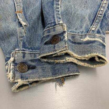 【現状渡し品】【メンズ】 Levi's リーバイス 刻印529 ケアタグ 4TH DENIM JACKET デニムジャケット 長袖 146-250928-rk-11-izu カラー：ブルー 万代Net店