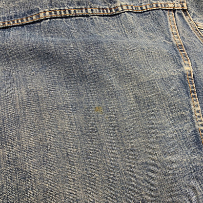 【現状渡し品】【メンズ】 Levi's リーバイス 刻印529 ケアタグ 4TH DENIM JACKET デニムジャケット 長袖 146-250928-rk-11-izu カラー：ブルー 万代Net店