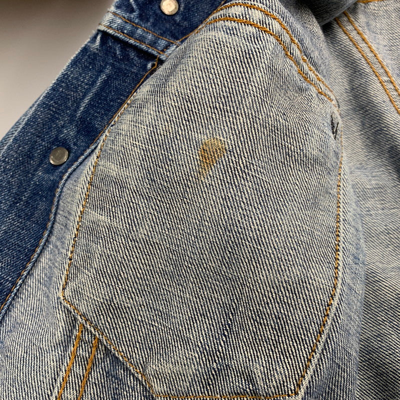 【現状渡し品】【メンズ】 Levi's リーバイス 刻印529 ケアタグ 4TH DENIM JACKET デニムジャケット 長袖 146-250928-rk-11-izu カラー：ブルー 万代Net店