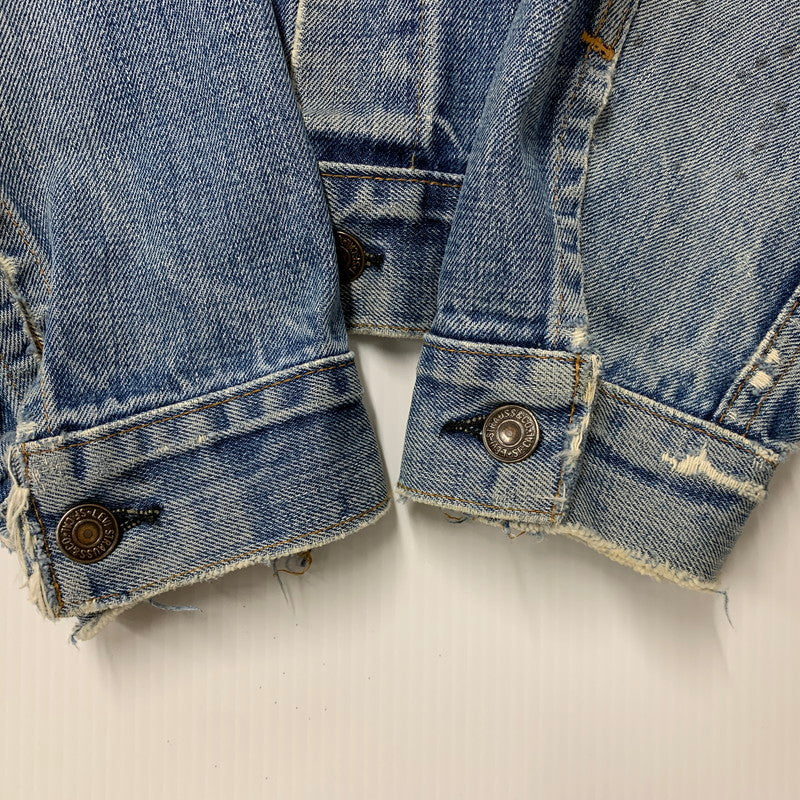 【現状渡し品】【メンズ】 Levi's リーバイス 刻印529 ケアタグ 4TH DENIM JACKET デニムジャケット 長袖 146-250928-rk-11-izu カラー：ブルー 万代Net店
