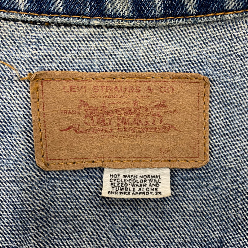 【現状渡し品】【メンズ】 Levi's リーバイス 刻印529 ケアタグ 4TH DENIM JACKET デニムジャケット 長袖 146-250928-rk-11-izu カラー：ブルー 万代Net店