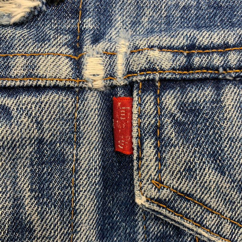 【現状渡し品】【メンズ】 Levi's リーバイス 刻印529 ケアタグ 4TH DENIM JACKET デニムジャケット 長袖 146-250928-rk-11-izu カラー：ブルー 万代Net店