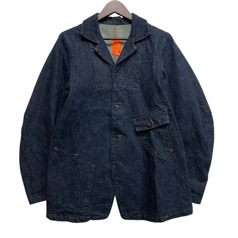 【中古品】【メンズ】 KATO カトー 3D DENIM JACKET J01A-160429 デニムジャケット 145-260715-as-01-izu サイズ：S カラー：インディゴ 万代Net店