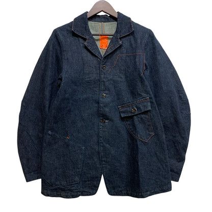 【中古品】【メンズ】 KATO カトー 3D DENIM JACKET J01A-160429 デニムジャケット 145-260715-as-01-izu サイズ：S カラー：インディゴ 万代Net店