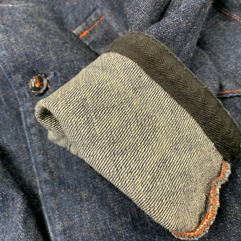 【中古品】【メンズ】 KATO カトー 3D DENIM JACKET J01A-160429 デニムジャケット 145-260715-as-01-izu サイズ：S カラー：インディゴ 万代Net店