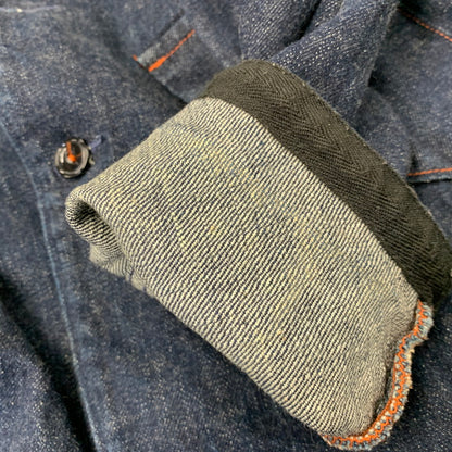 【中古品】【メンズ】 KATO カトー 3D DENIM JACKET J01A-160429 デニムジャケット 145-260715-as-01-izu サイズ：S カラー：インディゴ 万代Net店