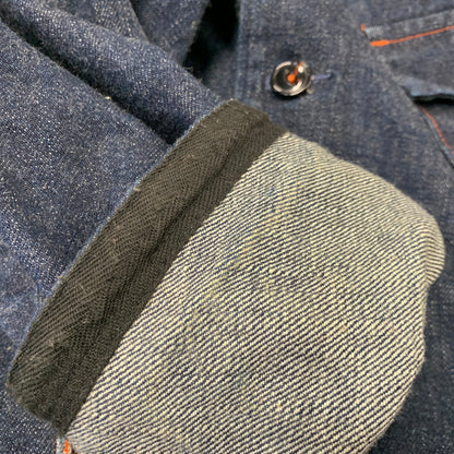 【中古品】【メンズ】 KATO カトー 3D DENIM JACKET J01A-160429 デニムジャケット 145-260715-as-01-izu サイズ：S カラー：インディゴ 万代Net店