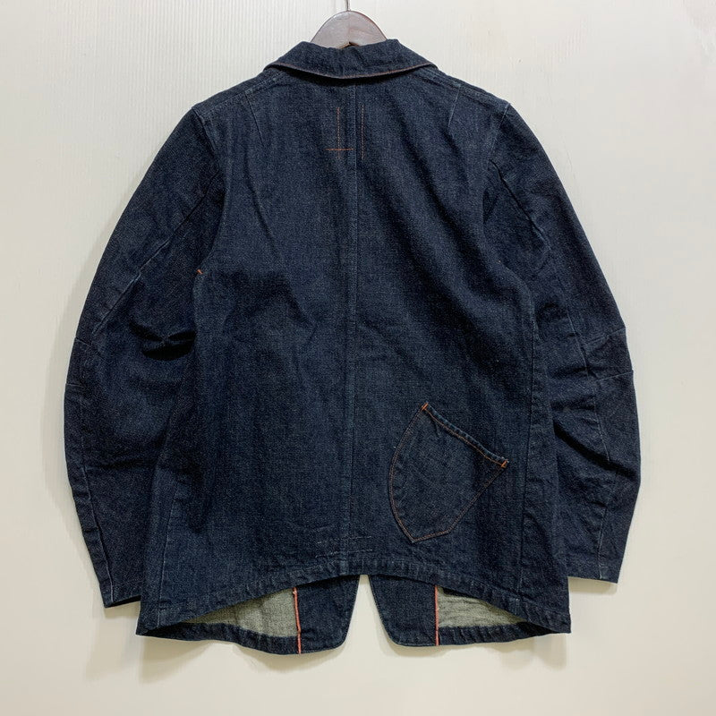 【中古品】【メンズ】 KATO カトー 3D DENIM JACKET J01A-160429 デニムジャケット 145-260715-as-01-izu サイズ：S カラー：インディゴ 万代Net店