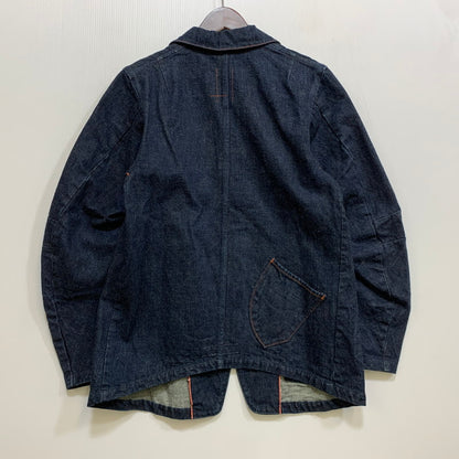【中古品】【メンズ】 KATO カトー 3D DENIM JACKET J01A-160429 デニムジャケット 145-260715-as-01-izu サイズ：S カラー：インディゴ 万代Net店
