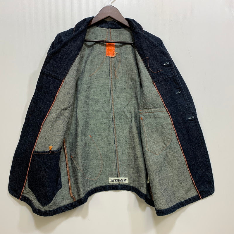 【中古品】【メンズ】 KATO カトー 3D DENIM JACKET J01A-160429 デニムジャケット 145-260715-as-01-izu サイズ：S カラー：インディゴ 万代Net店