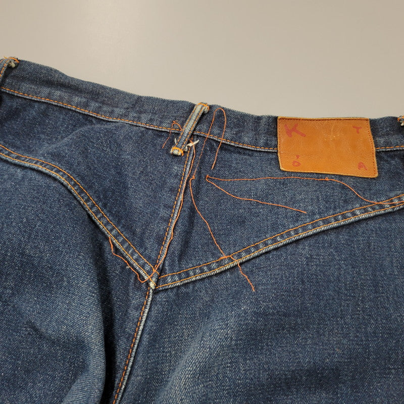 【中古品】【メンズ】 KPJ582 3D BANANA SILHOUETTE DENIM PANTS バナナ シルエット デニム パンツ ズボン ボトムス 156-260109-ya-03-izu サイズ：29 カラー：インディゴ 万代Net店