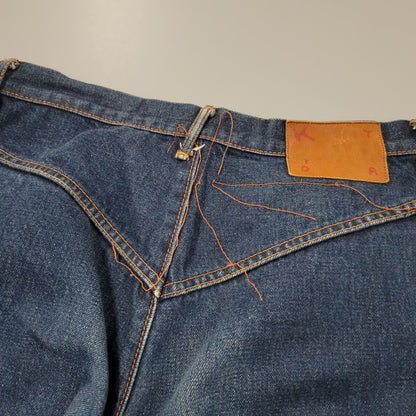 【中古品】【メンズ】 KPJ582 3D BANANA SILHOUETTE DENIM PANTS バナナ シルエット デニム パンツ ズボン ボトムス 156-260109-ya-03-izu サイズ：29 カラー：インディゴ 万代Net店