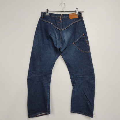 【中古品】【メンズ】 KPJ582 3D BANANA SILHOUETTE DENIM PANTS バナナ シルエット デニム パンツ ズボン ボトムス 156-260109-ya-03-izu サイズ：29 カラー：インディゴ 万代Net店
